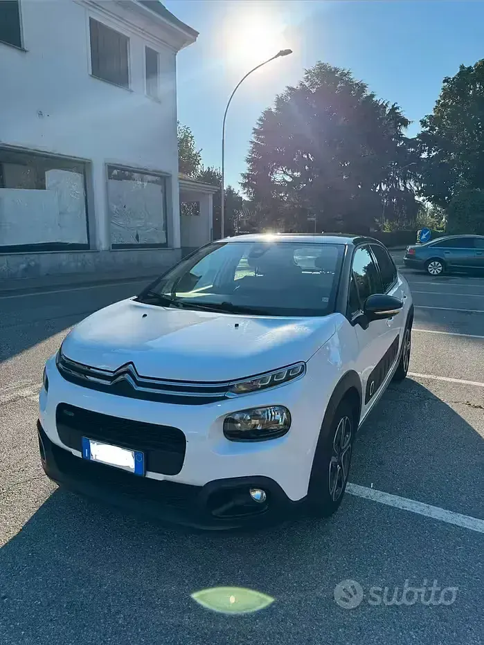 Usata Citroën C3 82 CV (60 kW) 2017 Bianco Berlina