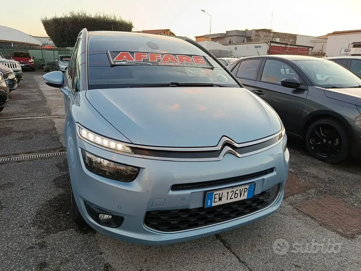 Usata Citroën Grand C4 Picasso Exclusive 120 CV (88 kW) 2015 Blu Monovolume