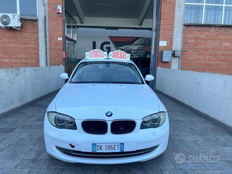 Usata BMW 120 Coupé 176 CV (129 kW) 2007 Bianco Coupé