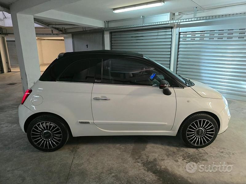 Usata Fiat 500 2012 Bianco Cabrio