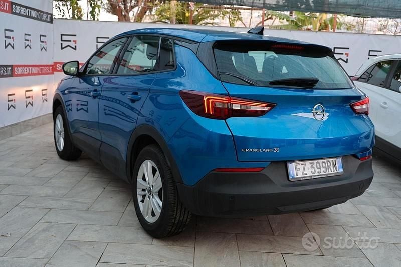 Usata Opel Grandland X 130 CV (95 kW) 2019 Blu SUV