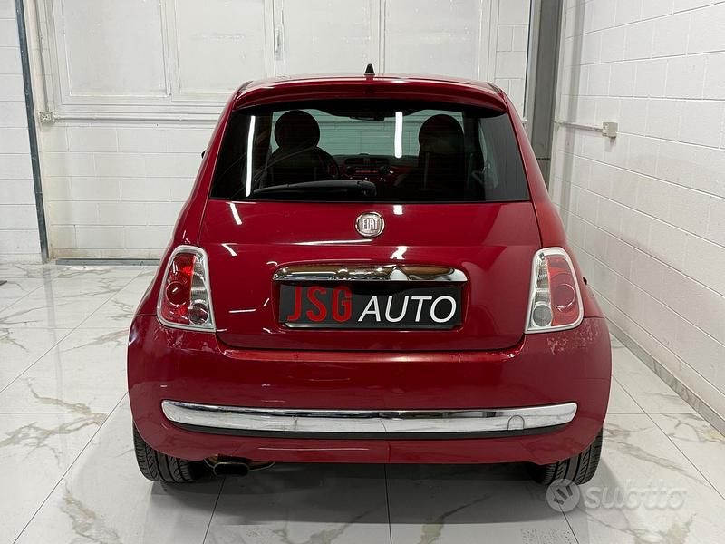 Usata Fiat 500 Sport 101 CV (74 kW) 2009 Rosso Cabrio