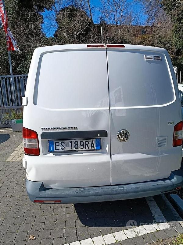 Usata VW T5 102 CV (75 kW) 2013 Bianco Furgone