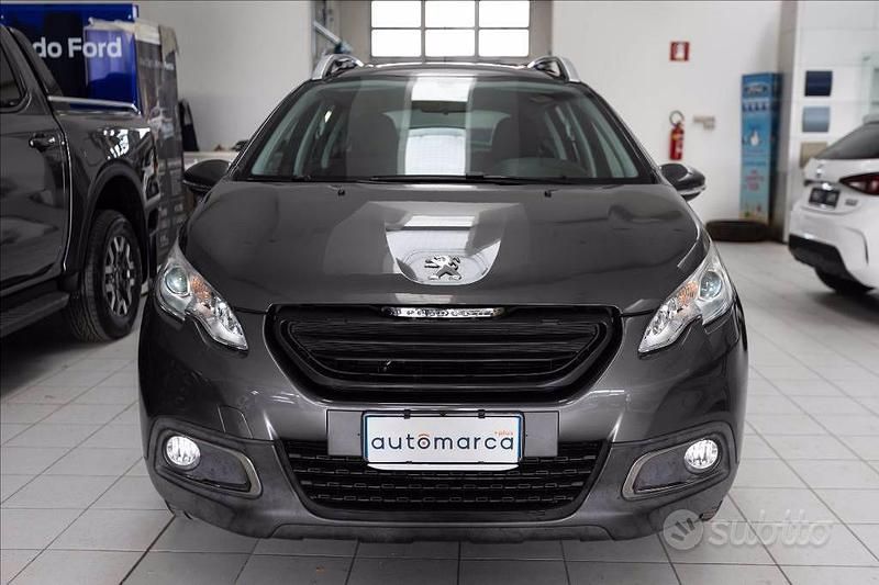 Usata Peugeot 2008 Active 82 CV (60 kW) 2016 Grigio metallizzato SUV