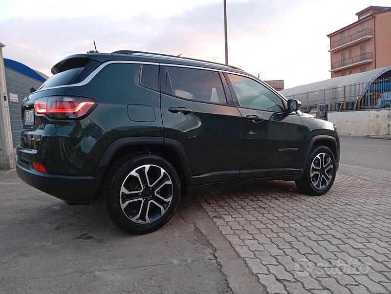 Usata Jeep Compass Limited 130 CV (95 kW) 2021 Verde SUV