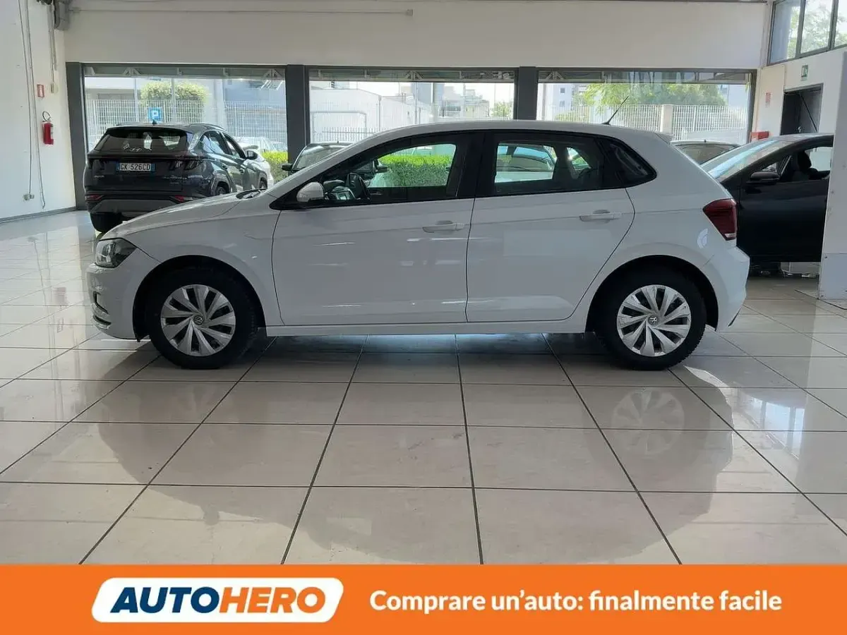 Usata VW Polo Trendline 80 CV (58 kW) 2018 Bianco Utilitaria