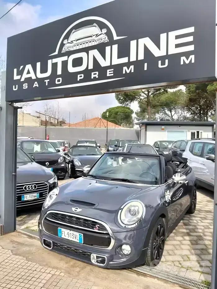 Usata Mini Cooper SD Cabriolet Hype 170 CV (125 kW) 2017 Grigio Cabrio