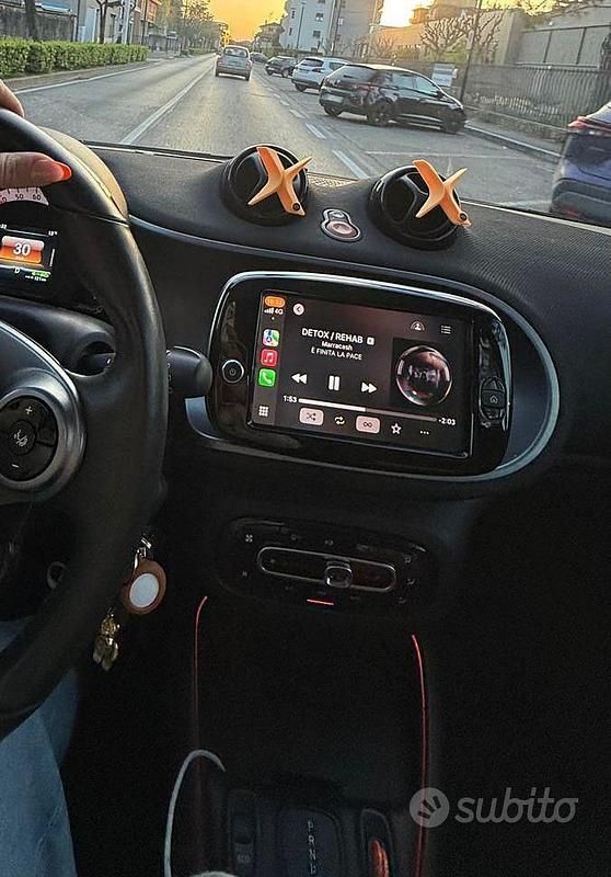 Usata Smart ForTwo Electric Drive Passion 442 kW (602 CV) 2020 Bianco Coupé