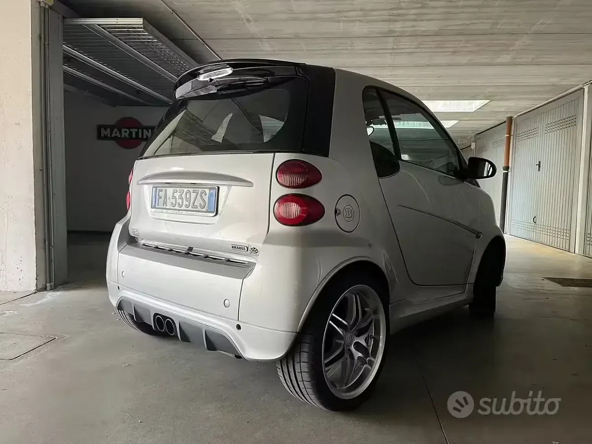 Usata Smart ForTwo Coupé Brabus Xclusive 102 CV (75 kW) 2015 Grigio Coupé