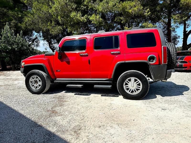 Usata Hummer H3 245 CV (180 kW) 2008 Rosso SUV