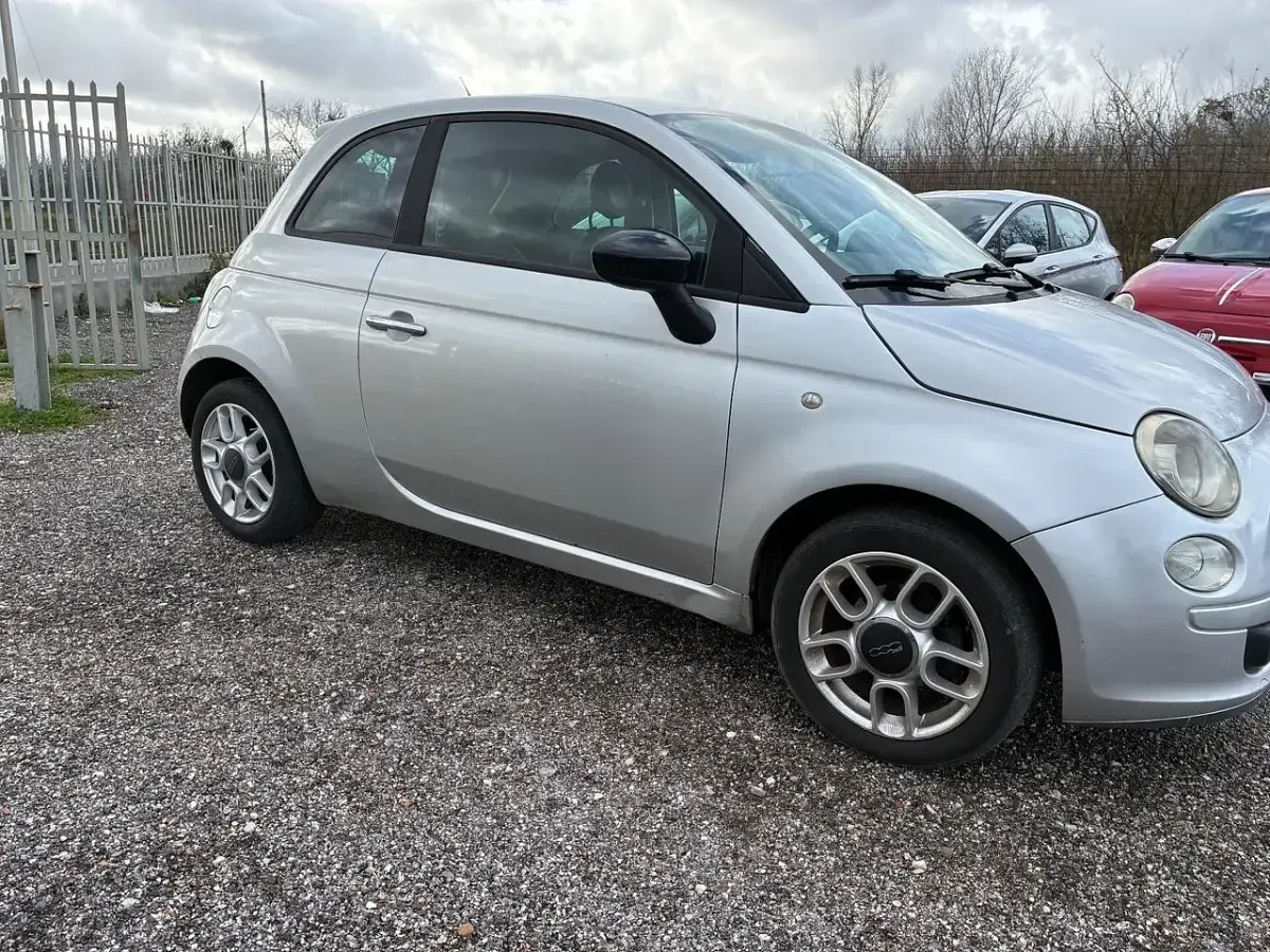 Usata Fiat 500 75 CV (55 kW) 2009 Grigio Cabrio