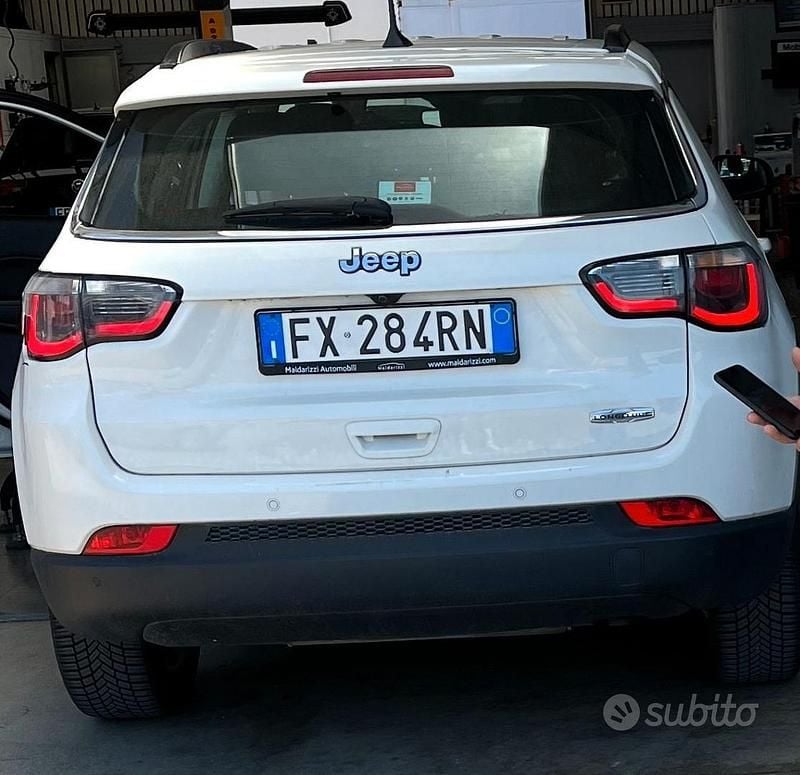 Käytetty Jeep Compass Longitude 140 HP (102 kW) 2020 Valkoinen Katumaasturi