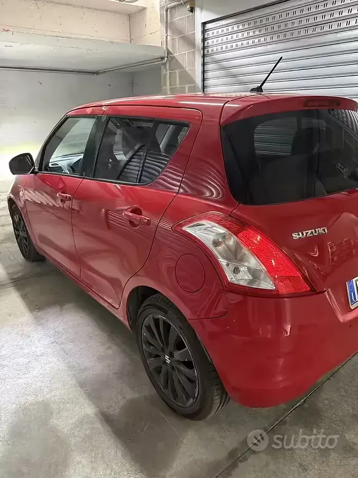 Brugt Suzuki Swift GL 94 HK (69 kW) 2011 Rød Hatchback