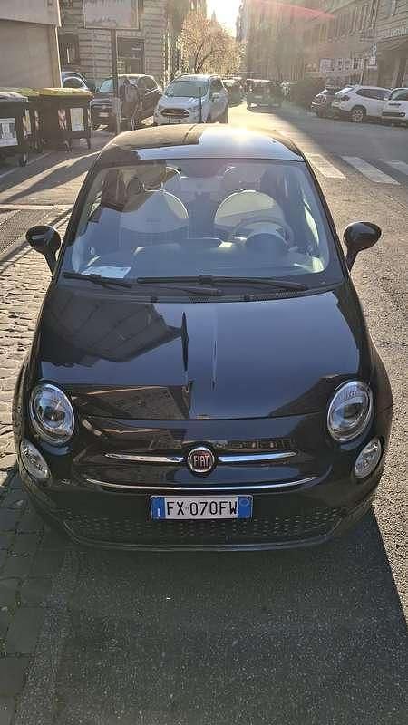 Usata Fiat 500 Lounge 69 CV (50 kW) 2019 Nero Utilitaria