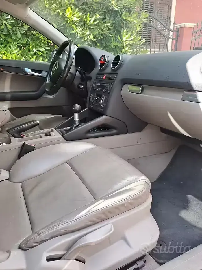 Usata Audi A3 105 CV (77 kW) 2006 Nero Utilitaria