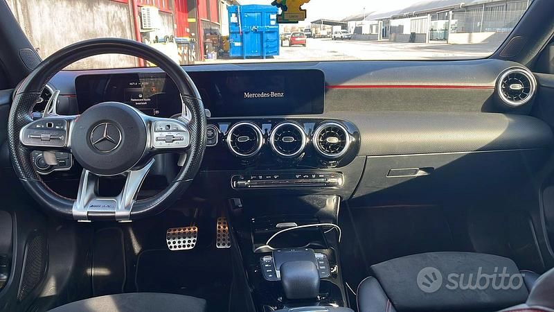 Usata Mercedes A180 Advanced Plus 116 CV (85 kW) 2020 Nero Berlina