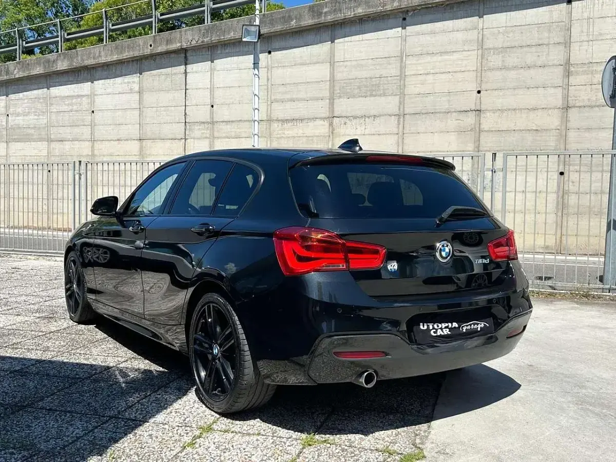 Usata BMW 118 M Sport 150 CV (110 kW) 2019 Nero Utilitaria