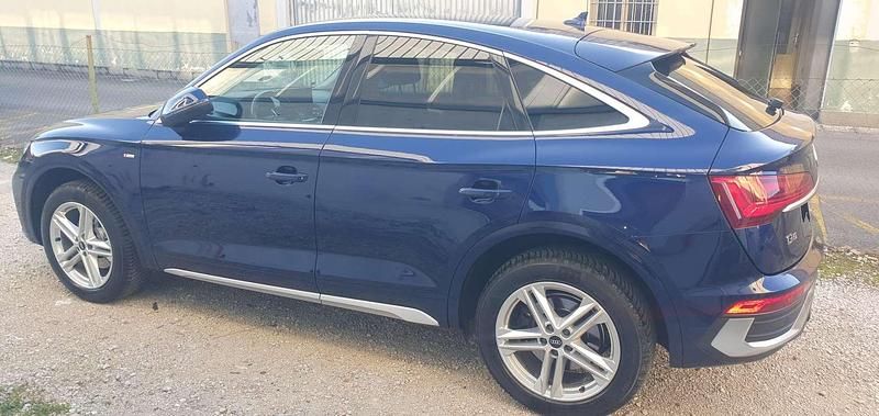 Usata Audi Q5 Sportback S-Line 204 CV (150 kW) 2022 Blu/azzurro SUV