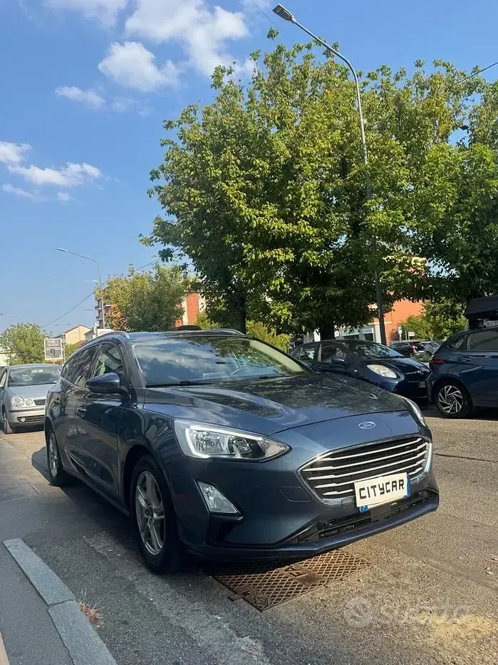 Usata Ford Focus 125 CV (91 kW) 2019 Bluazzurro Station wagon