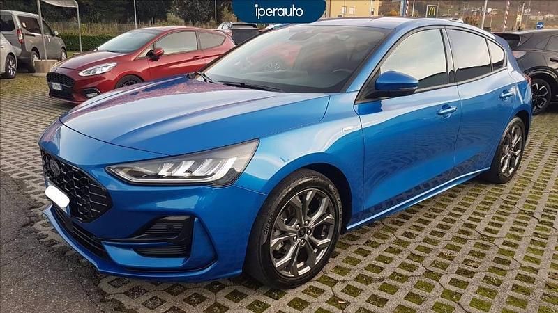 Usata Ford Focus ST-Line 125 CV (91 kW) 2022 Blu Berlina