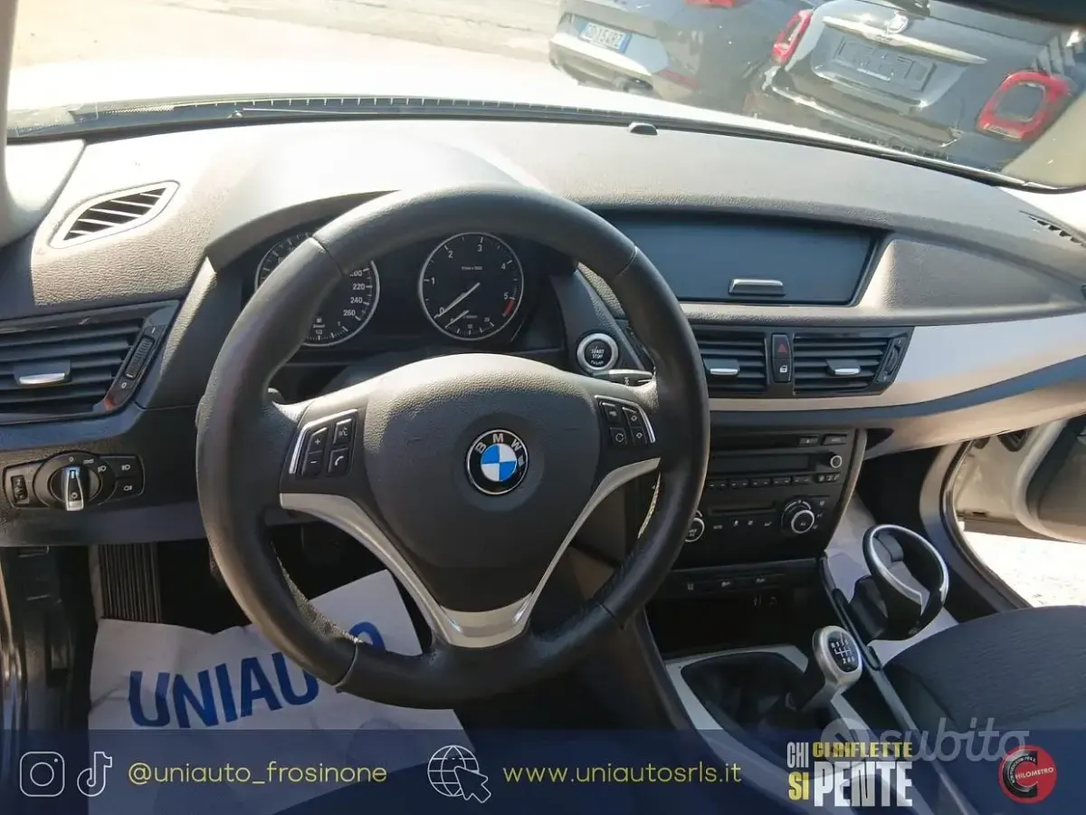 Usata BMW X1 Sport Line 116 CV (85 kW) 2014 Bianco SUV