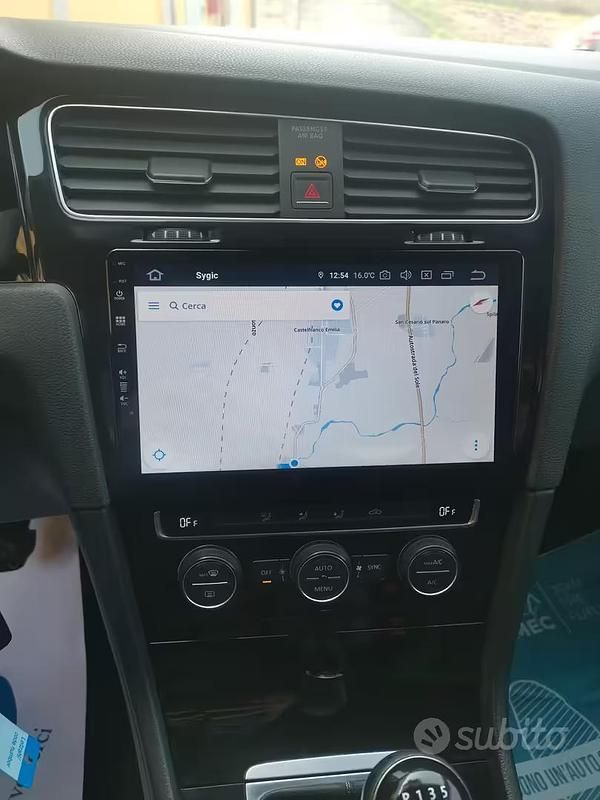 Usata VW Golf VII GTD 110 CV (80 kW) 2015 Grigio Berlina