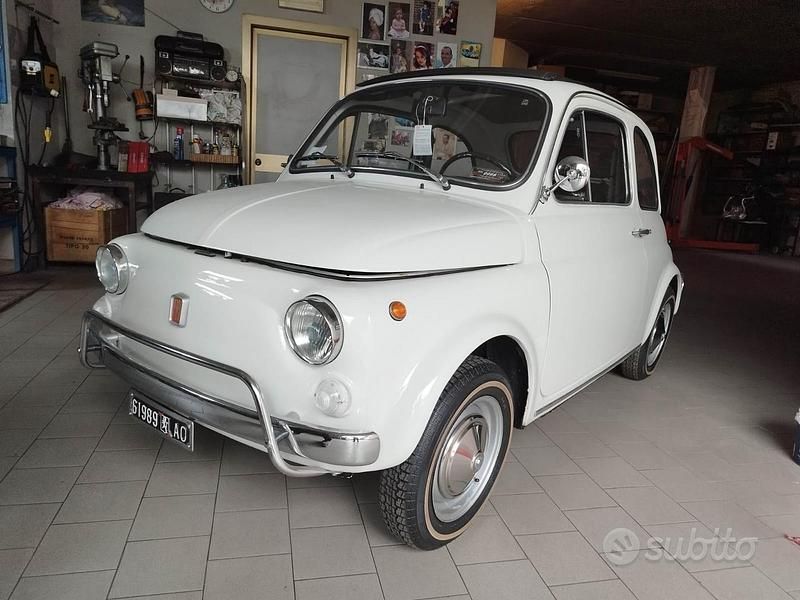 Usata Fiat 500 1970 Bianco Utilitaria