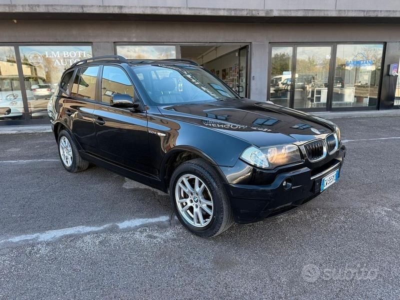 Usata BMW X3 Efficient Dynamics 150 CV (110 kW) 2006 Nero SUV