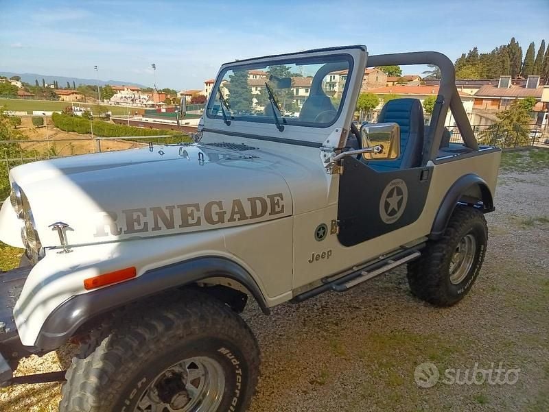 Usata Jeep CJ 1981 Bianco SUV