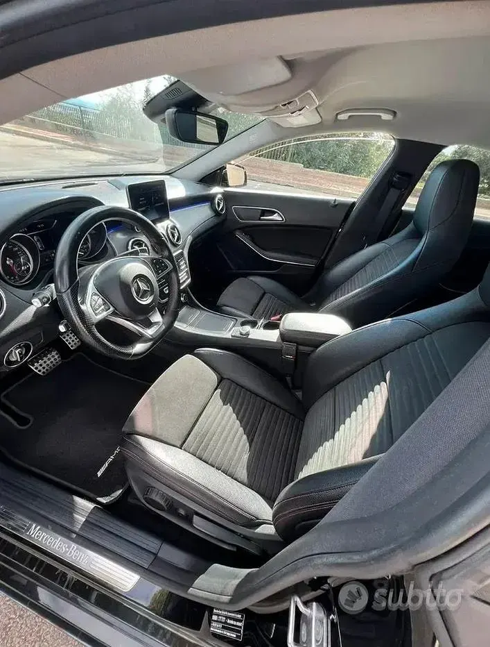 Usata Mercedes CLA200 Premium 136 CV (100 kW) 2018 Nero Coupé