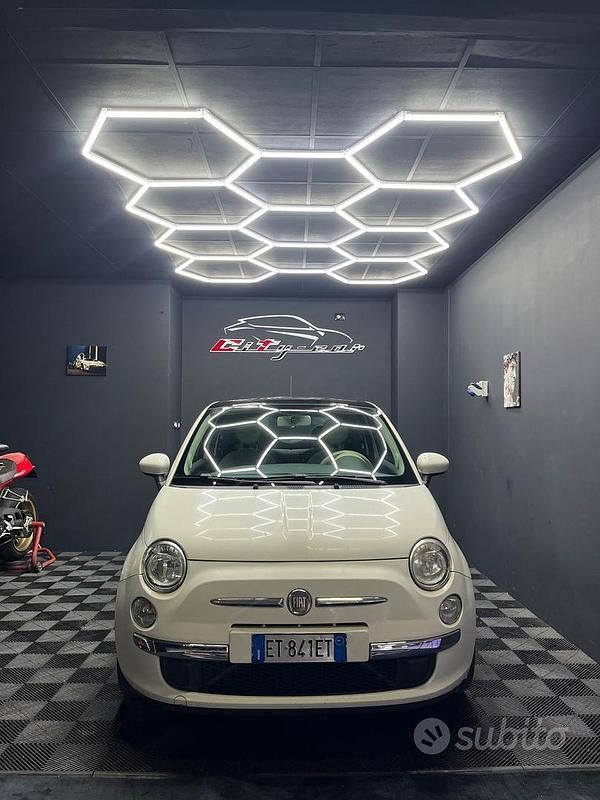 Usata Fiat 500 Lounge 69 CV (50 kW) 2014 Bianco Berlina