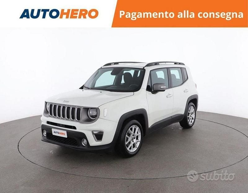 Bianco Usata 2021 Jeep Renegade Limited SUV | 13.299 € (Ottimo prezzo) - Immagine 1/4