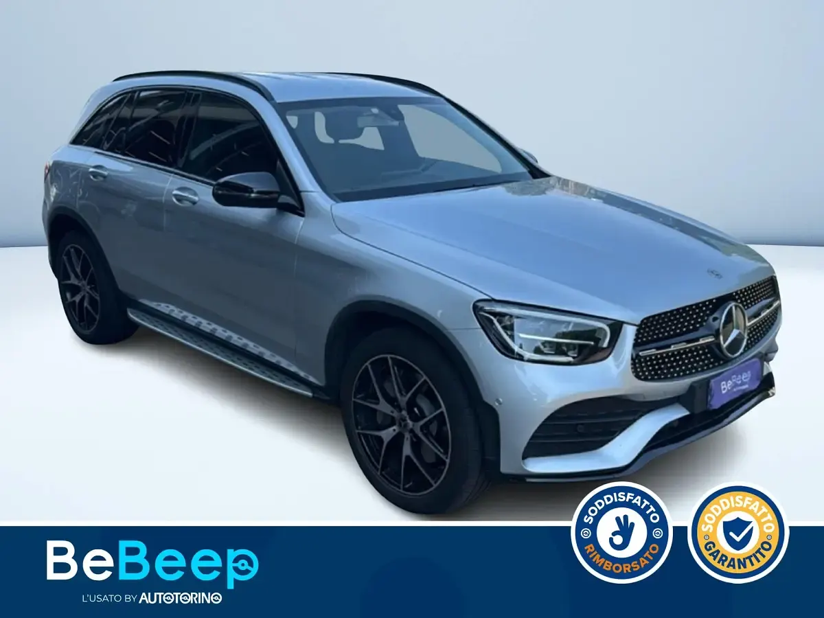 Usata Mercedes GLC220 Premium 194 CV (142 kW) 2020 Argento metallizzato SUV