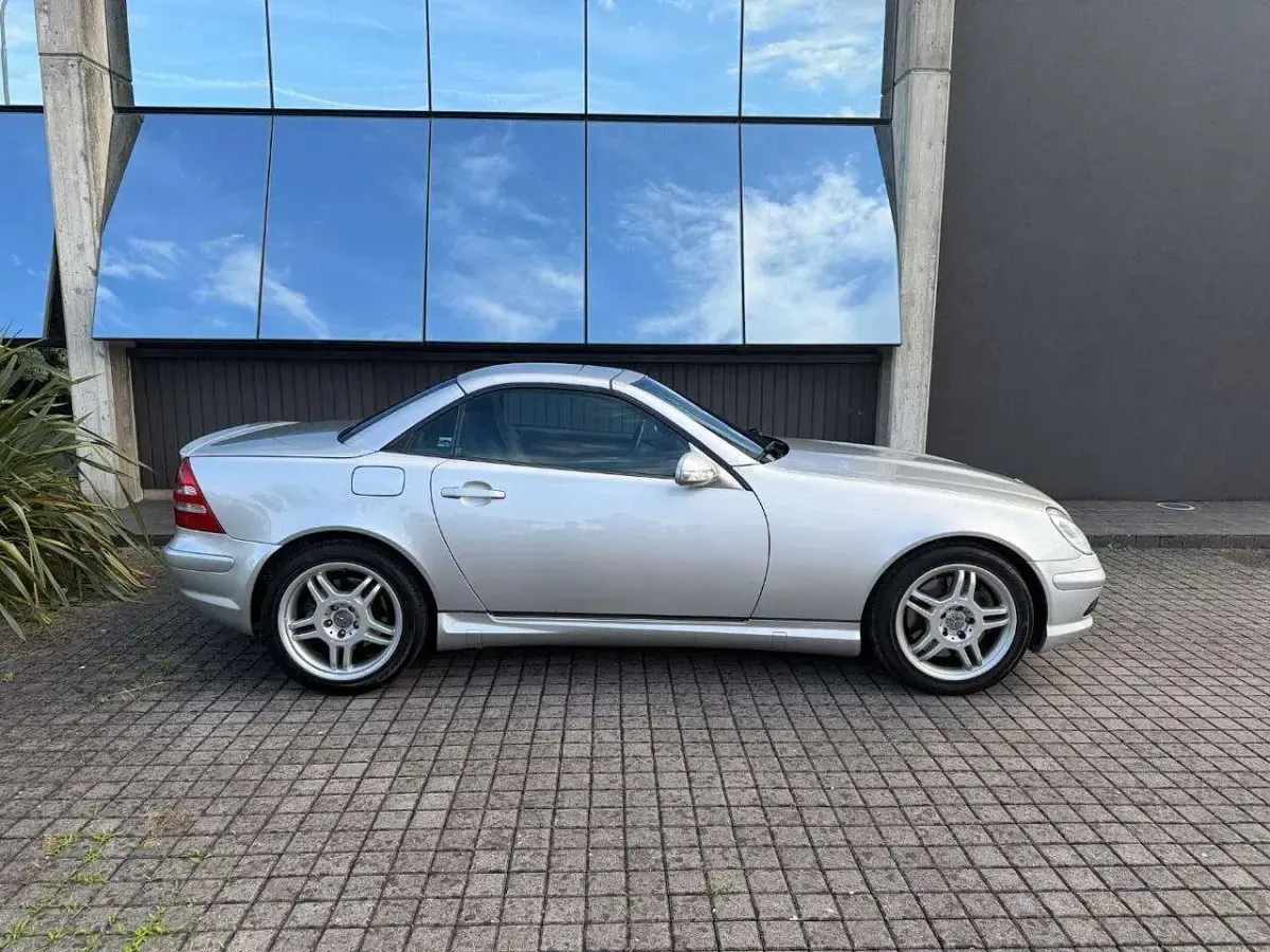 Usata Mercedes SLK32 AMG AMG 355 CV (261 kW) 2001 Argento Cabrio