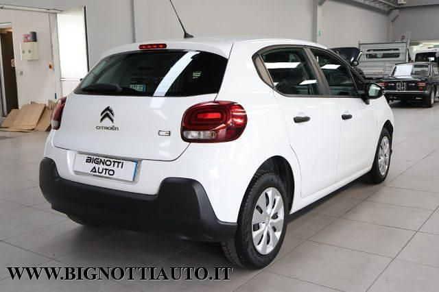 Usata Citroën C3 Live 75 CV (55 kW) 2018 Bianco Furgone