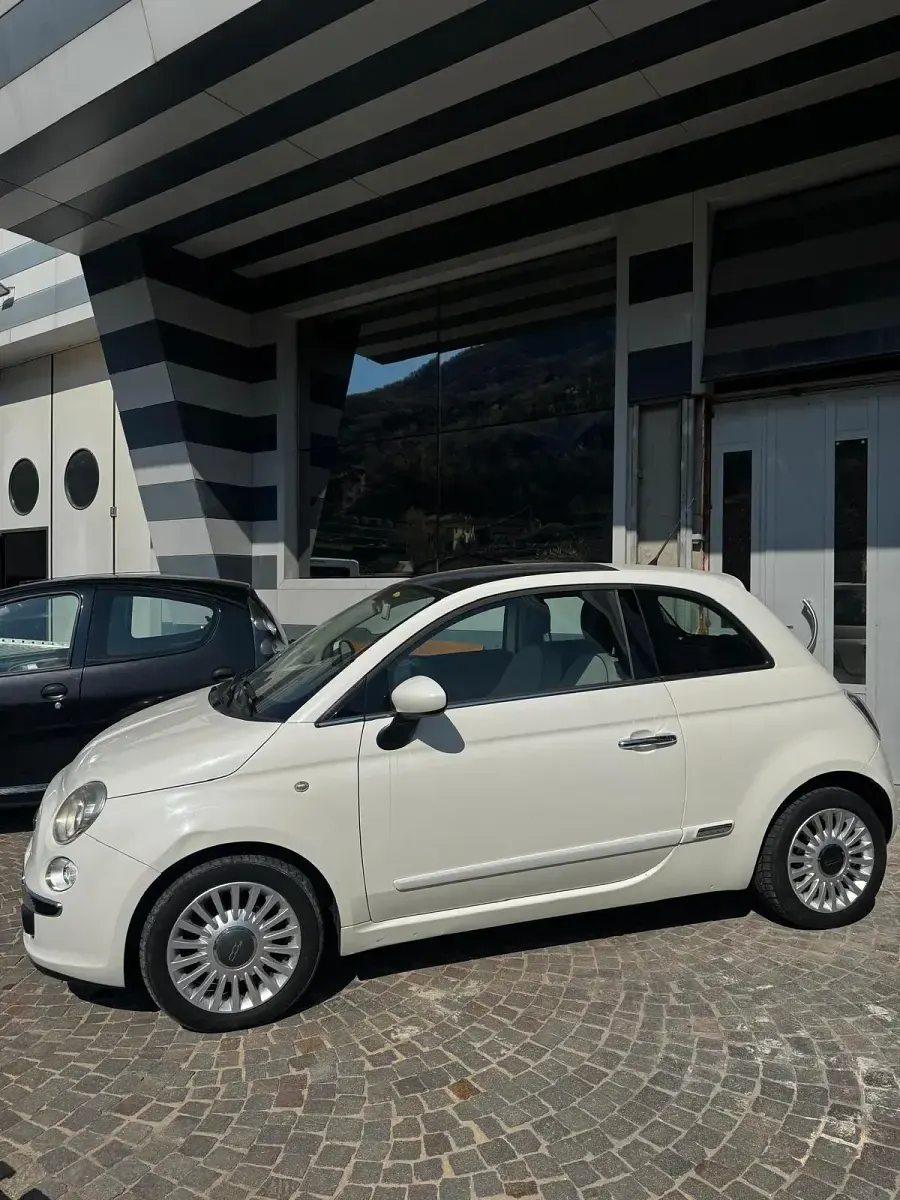 Usata Fiat 500 69 CV (50 kW) 2008 Bianco Berlina