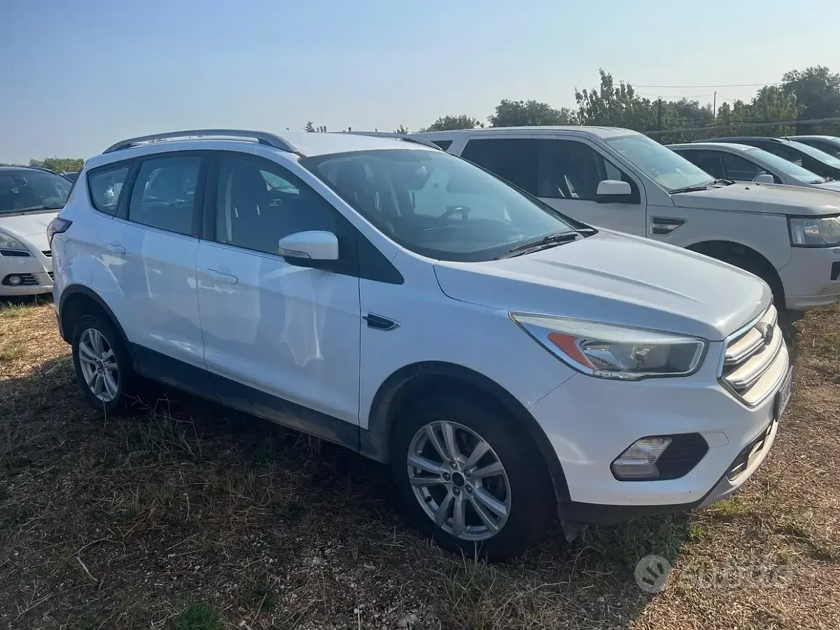 Usata Ford Kuga Titanium 120 CV (88 kW) 2017 Bianco SUV