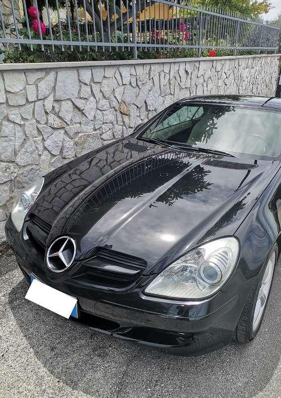 Usata Mercedes SLK200 163 CV (119 kW) 2004 Nero Cabrio