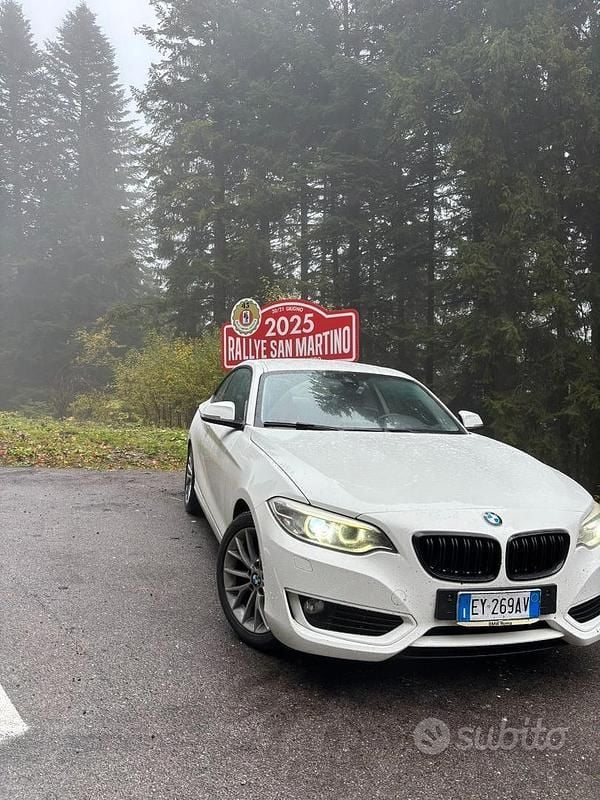 Usata BMW 218 Efficient Dynamics 2015 Bianco Coupé