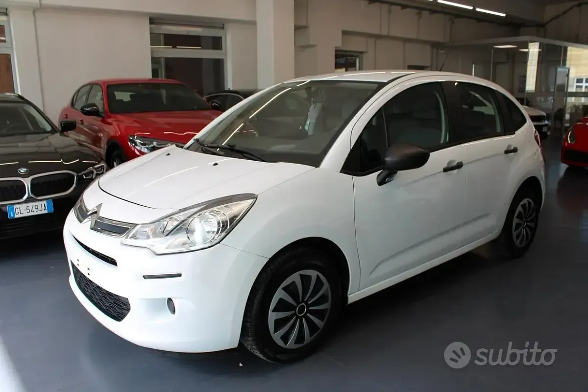 Usata Citroën C3 Attraction 90 CV (66 kW) 2016 Bianco Berlina