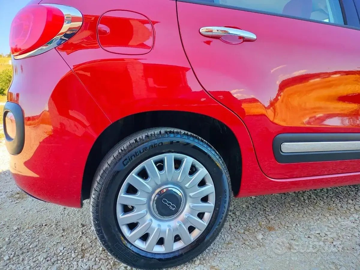Usata Fiat 500L 105 CV (77 kW) 2014 Rosso Monovolume