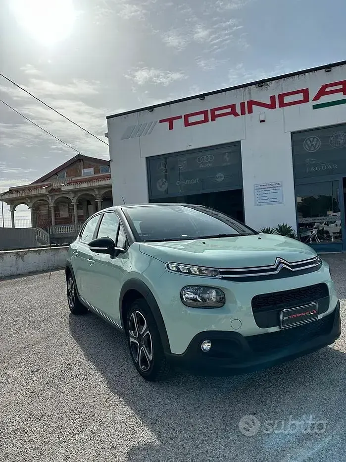 Usata Citroën C3 Feel 83 CV (61 kW) 2020 Verde Utilitaria