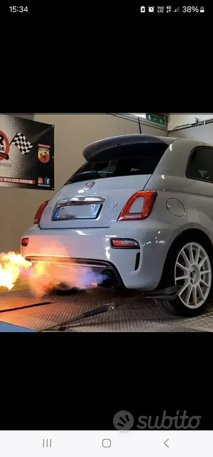 Usata Abarth 595 145 CV (106 kW) 2016 Grigio Berlina
