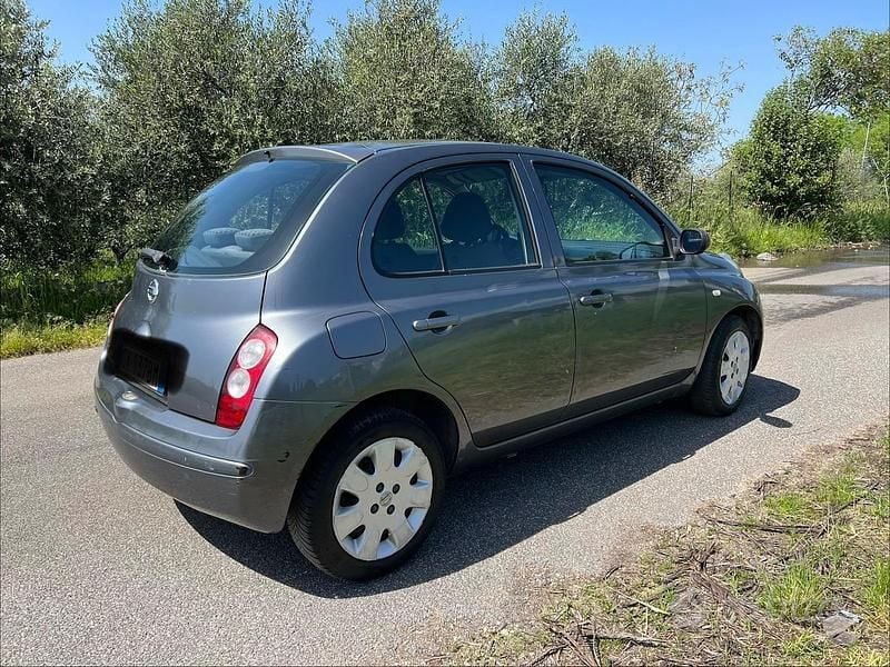 Usata Nissan Micra Acenta 80 CV (58 kW) 2006 Grigio Berlina