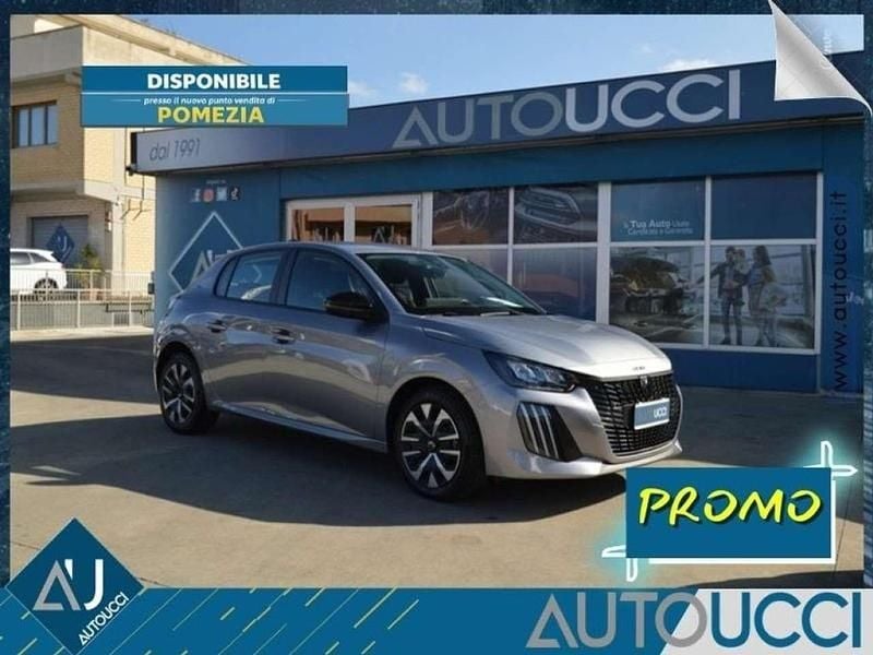 Usata Peugeot 208 Active 101 CV (74 kW) 2024 Argento Utilitaria