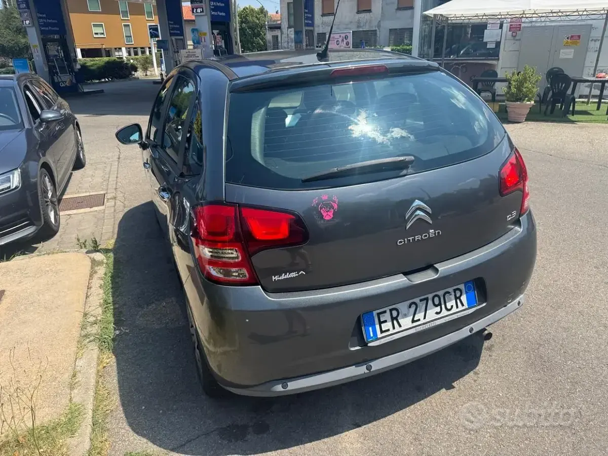 Usata Citroën C3 Seduction 75 CV (55 kW) 2013 Grigio Berlina