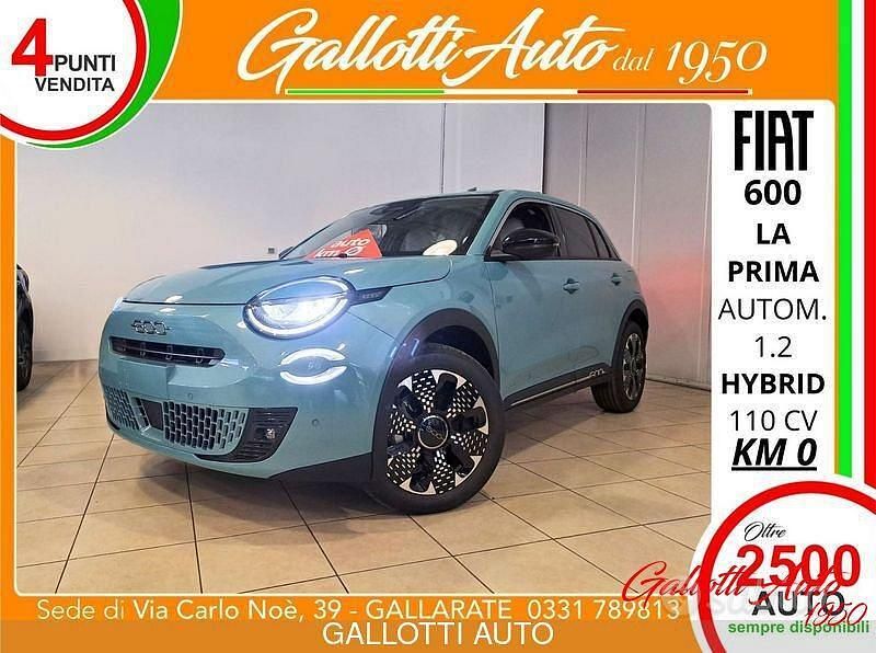 Blu Nuova 2025 Fiat 600 La Prima SUV | 25.990 € - Immagine 1/4