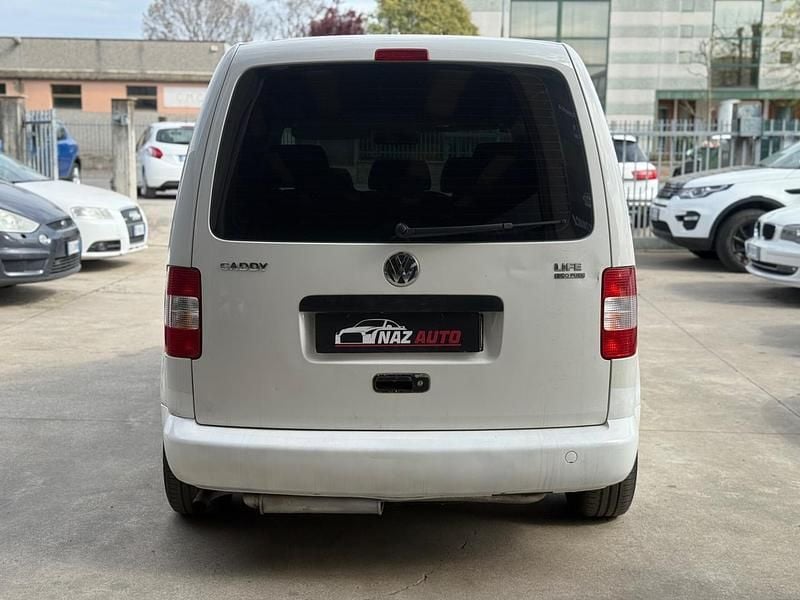 Usata VW Caddy Life 148 CV (108 kW) 2008 Bianco Monovolume