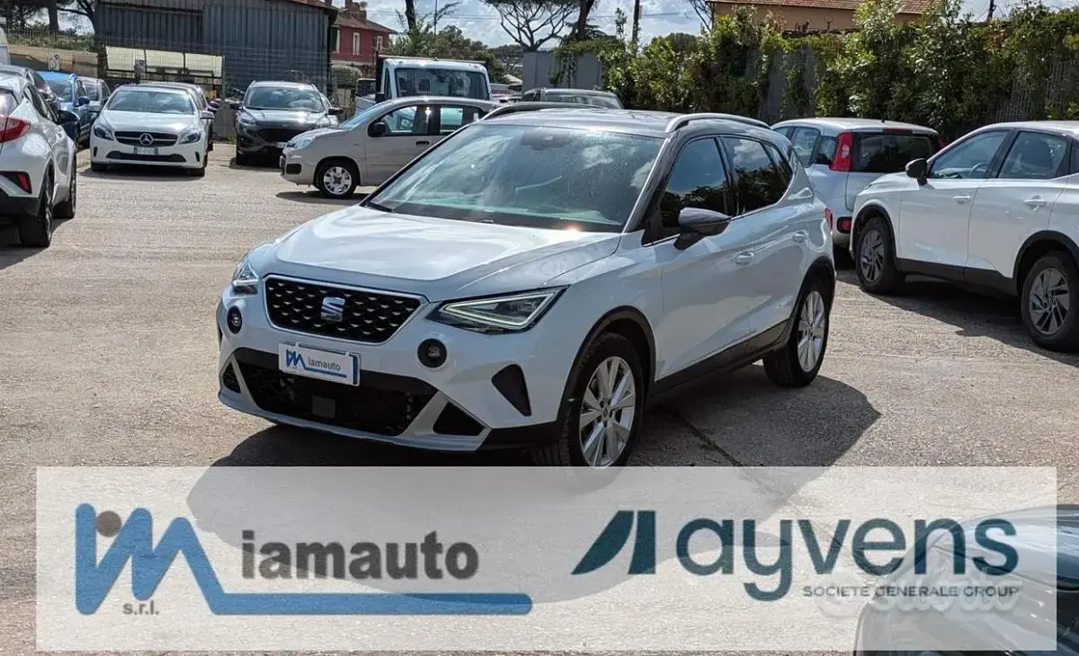 Usata Seat Arona Xperience 110 CV (80 kW) 2023 Bianco SUV