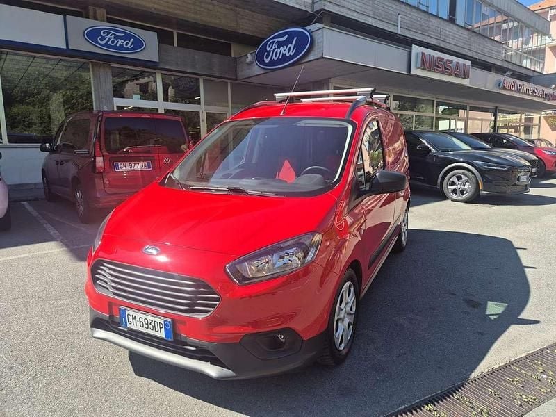 Usata Ford Transit 101 CV (74 kW) 2023 Rosso Furgone